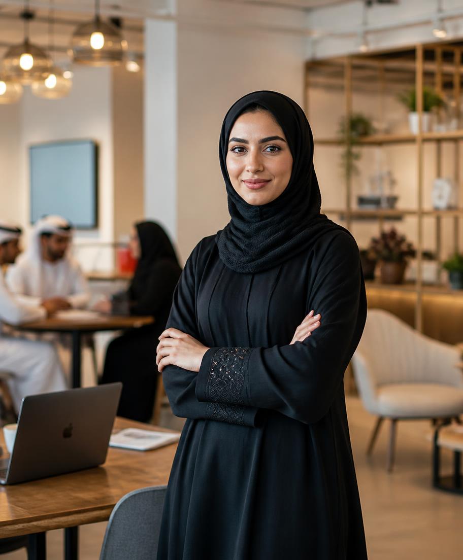 ريادية شابة